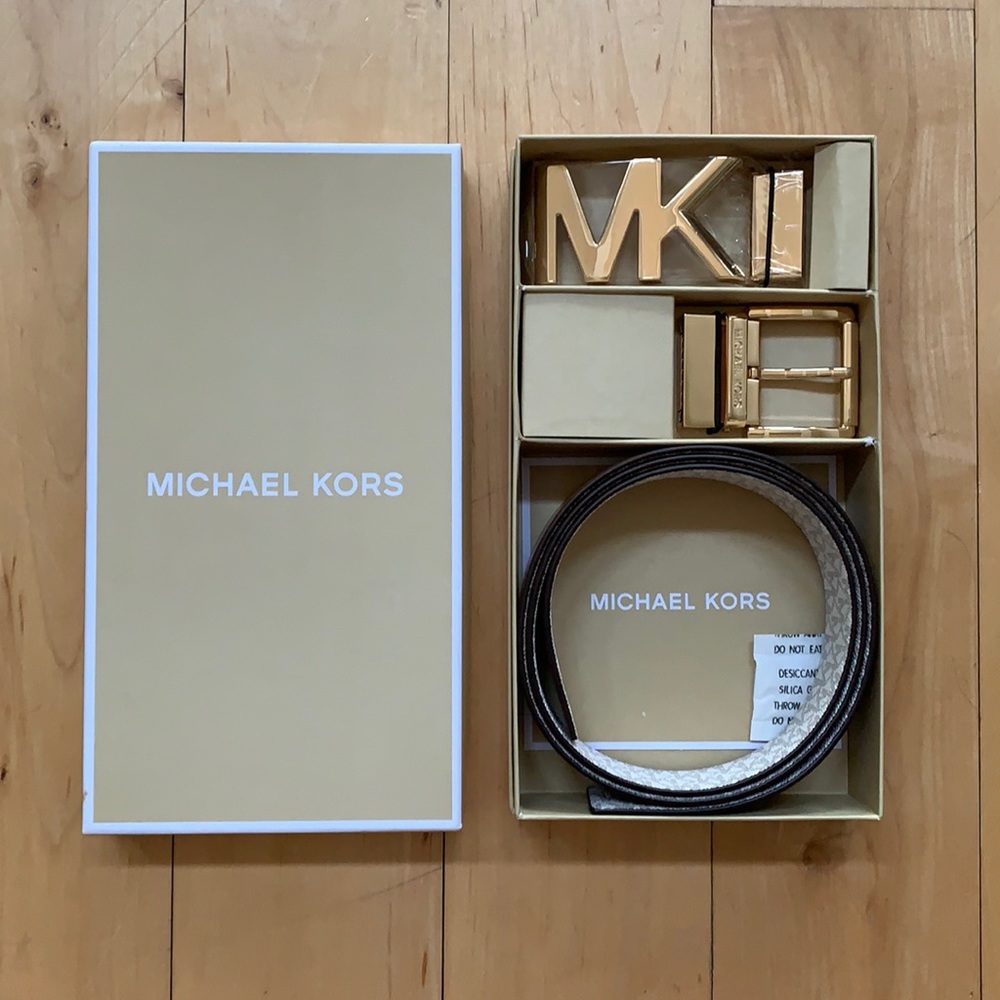 NWT/NIB Michael Kors The Perfect Fit Belt Box Set